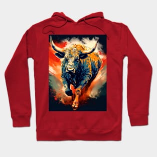 Bull on run Hoodie